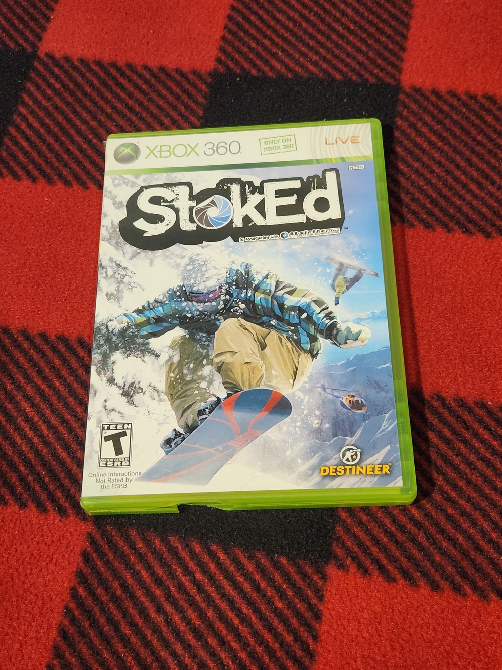 Stoked (Microsoft Xbox 360, 2009) No Manual